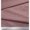 thumbnail image 3 of Soimoi Tissu Poly Georgette Feuilles & Baies Imprimé Tissu au Mètre 42 Pouces de Large, 3 of 3
