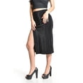thumbnail image 2 of Falda Lápiz Con Pedrería Roman Fashion Juvenil 137 Negro G, 2 of 6