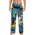 thumbnail image 2 of Kdxio Goal Time Print Men's Sleep Pajama Pant Lounge Pants with Pockets, 2 of 8