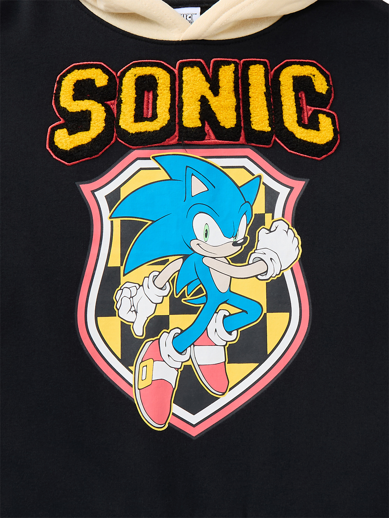 Sonic the Hedgehog Boys Twofer Hoodie with Long Sleeves, Sizes 4-18