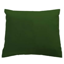 SheetWorld Twin Pillow Case, 100% Cotton Flannel 20 x 26, Hunter Green
