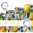 thumbnail image 4 of Fsddascl Lemon Summer Blackout Curtains for Bedroom/Living Room, Thermal Insulated Kitchen Curtains, Vintage Yellow Fruit Botanical Berries Grommet Darkening Window Treatment Drapes 42"x63"x2, 4 of 6