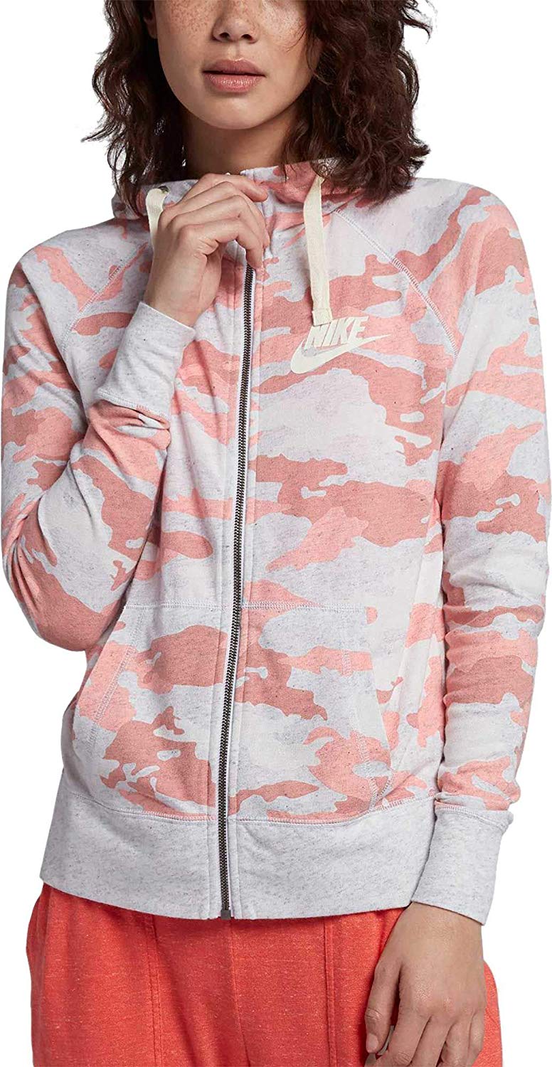 women's nike camo hoodie