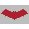 thumbnail image 2 of Men's Batman Logo Sleek Wing  Graphic Tee Athletic Heather 3X Large, 2 of 5