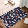 thumbnail image 2 of KLL Christmas Critters Delight Print Front Door Mat Indoor Outdoor Entrance, Non-Slip Mat All-Weather Doormat Indoor Outdoor Rug Patio Porch Entryway Mat, 23.6''x15.7'', 2 of 7