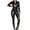 Black, variant on TMOYZQ Catsuit for Women Slim Fit Bodysuit Teddy Clubwear Zipper Front Wet Look Outfit Jumpsuit Cosplay Costume Party Skinny Stretch PVC Outfits