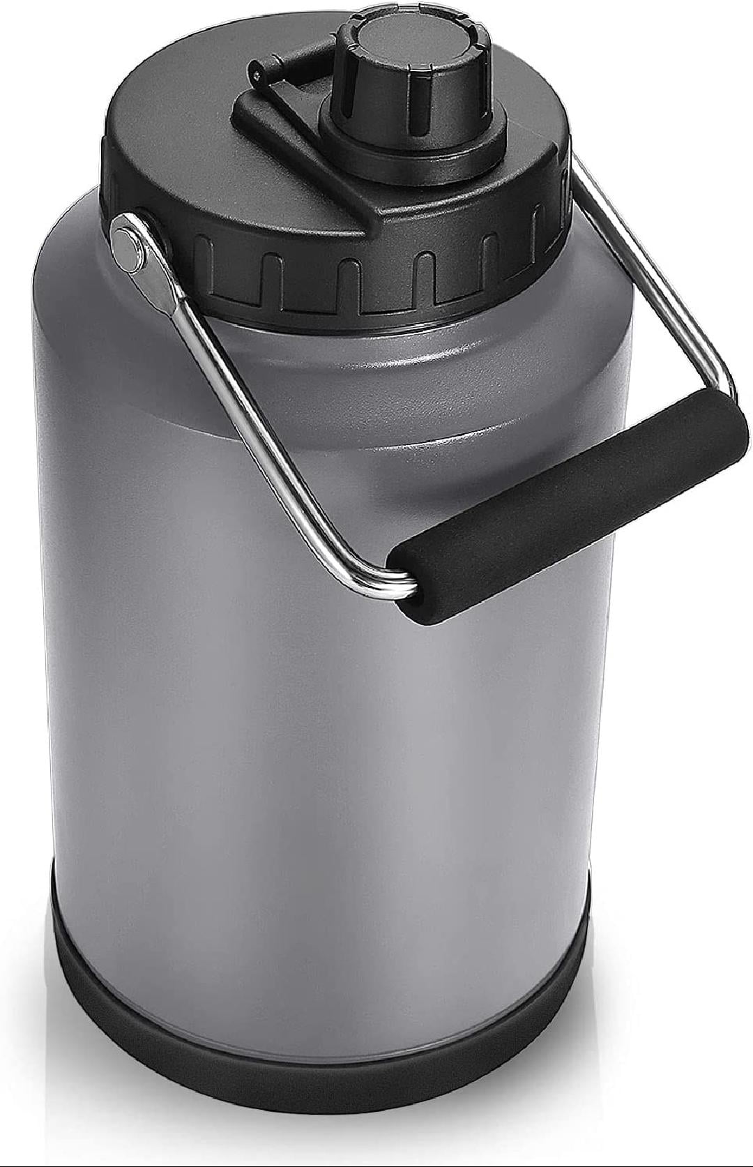 TAHOE TRAILS 1 Gallon Vacuum Insulated Water Bottle,1 Gallon Stainless  Steel Double Walled Water Jug,18/8 Food-Grade Stainless Steel Insulated  Water