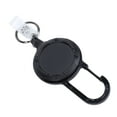 thumbnail image 3 of Carabiner Badge Holder, Professional Simple Retractable Keychain Safety Prevents Lost Innovative  for Men, 3 of 7