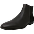 thumbnail image 1 of Calvin Klein Men's Larry Tumbled Leather Calf Suede Dark Brown Ankle-High Over-the-Knee - 12M, 1 of 3