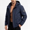 thumbnail image 5 of WRKEKC Windbreaker Jackets for Men Detachable Hood Long Sleeve Zip-Up Outerwear With Zipper Pockets for Hiking and Cycling, 5 of 7