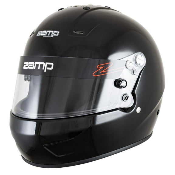 Zamp H784003L RZ-57 Racing Helmet, SA2025, Gloss Black, Large