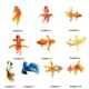 thumbnail image 3 of 10 hojas de resina 3D pegatina de pez dorado simulación DIY pegatina decorativa de resina para hacer pintura, 3 of 12