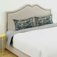 thumbnail image 3 of Yayeee Pillow Case Set of 2 Standard Size Wrinkle Resistant Pillowcase Soft Envelop Closure Floral Cat Pattern Cover Bedroom Decor, 3 of 7