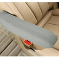 thumbnail image 5 of 2 Pcs Car Front Seat Armrest Covers, Cloth Fabric Armrest Protectors, Direct Replacement Center Console Lid Armrest Cover Skin, Universal Accessories for Car, SUV, Truck and Van, 5 of 11