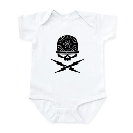 

CafePress - Atomic Pirate Infant Bodysuit - Baby Light Bodysuit Size Newborn - 24 Months