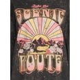 thumbnail image 5 of Self Esteem Juniors Mineral Wash Graphic Sweatshirt, 5 of 5