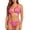 01-Hot Pink, variant on Bikini Sets for Women Two-piece Bathing Suit Summer Fashion Casual Floral Print Swimsuit