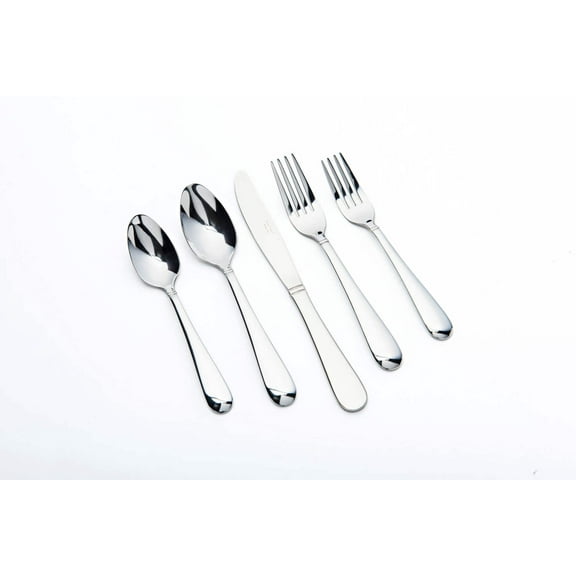 David Burke 20-Piece Stainless Steel Orlean Flatware Set - Service for 4