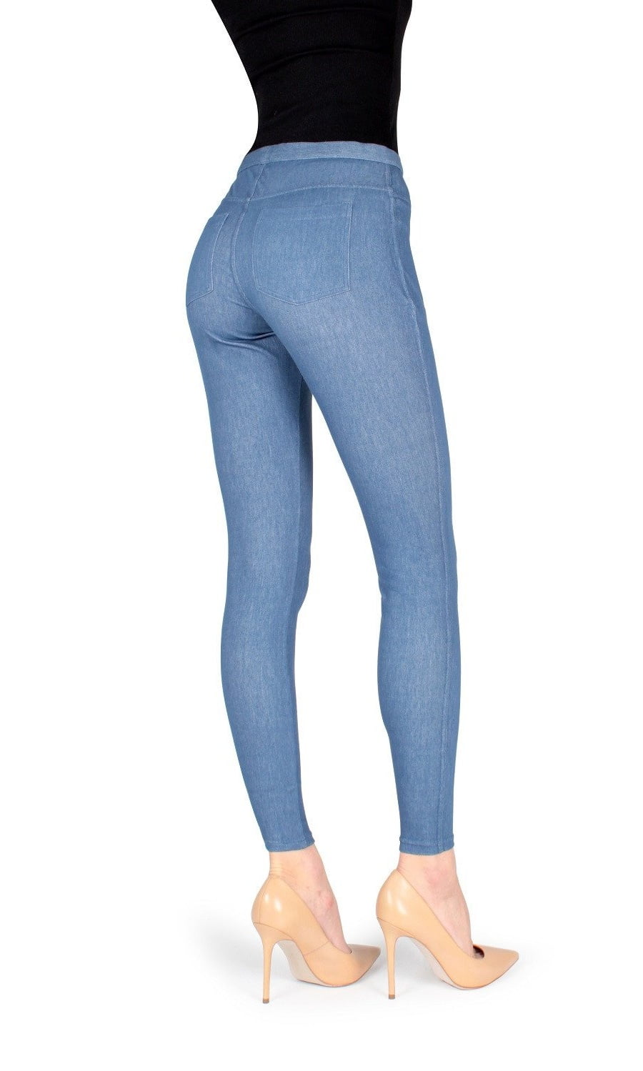 light denim leggings