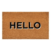 Calloway Mills 112053048 Retro Block Hello Doormat 30" x 48"