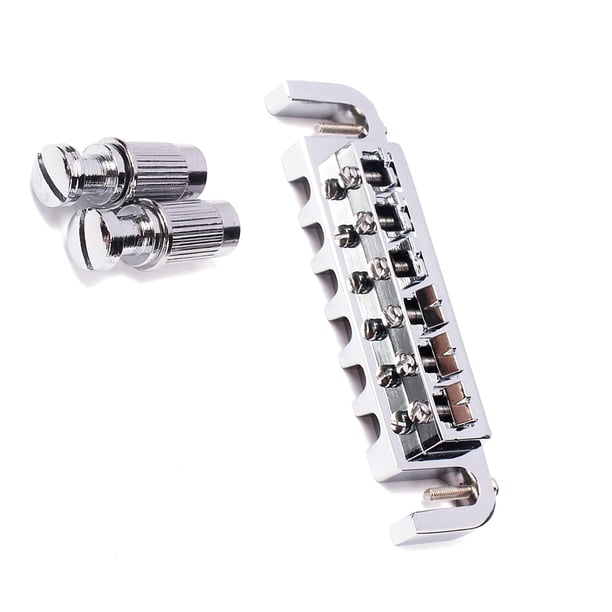 Naiovety Puente de metal Accesorios mejorados Instalación práctica Sillín reemplazado Tamaño compacto Ajustable Sillín reemplazado profesional Accesorios para instrumentos musicales Plata GA106 Naiovety OD027785-01