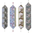 thumbnail image 2 of Decorations Knitted fabric table runners Creative Easter tablecloth Table decoration Home decor, big gray rabbit, 2 of 3