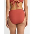 thumbnail image 3 of Time and Tru Women’s and Women's Plus Hi Cut High Rise Bikini Bottoms, Sizes XS-2X, 3 of 3