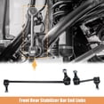 thumbnail image 3 of Unique Bargains 4pcs Front Rear Sway Bar Links Stabilizer?Link Kit for Hyundai Santa Fe for Hyundai Veracruz, 3 of 7