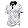 thumbnail image 6 of LIaqionyy Golf Shirts for Men Business Sports Short Sleeve Shirt Mens Lightweight Collared Printed Work Tops, 6 of 6