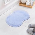 thumbnail image 1 of pitrice Shower Foot Scrubber Mat with Suction Cups Sturdy Scrubber Cleaner Feet Clean for Exfoliating Dead Skin Blue, 1 of 9