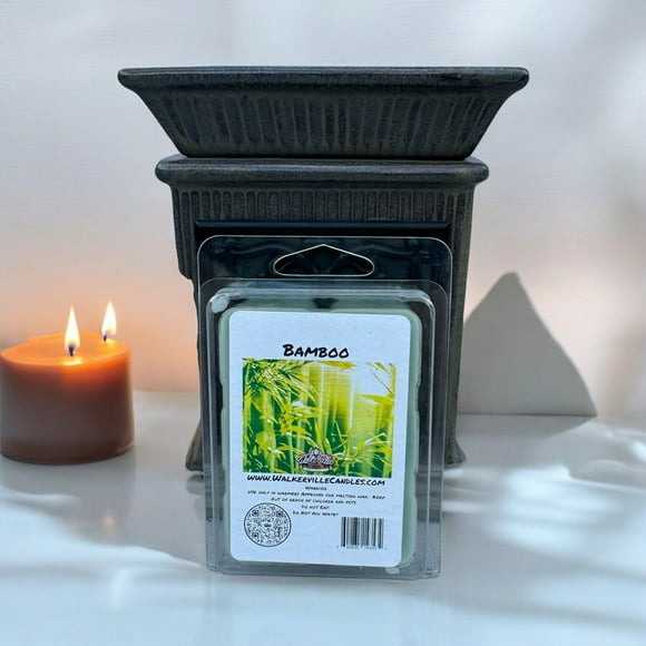 Bamboo Vegan Eco-friendly Hand-poured Woodsy Clean Fruity Wax Melt 4 Pack