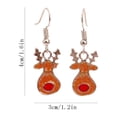 thumbnail image 2 of Fiudx Colgante Navideños, Conjunto de Joyas Festivas para Mujer, Elegantes Accesorios de Fiesta, Ideal Regalo con Un Diseño Único, Ideal para Banquetes, Ideal para Fiestas, a La Moda, Incluye 1 Par., 2 of 4