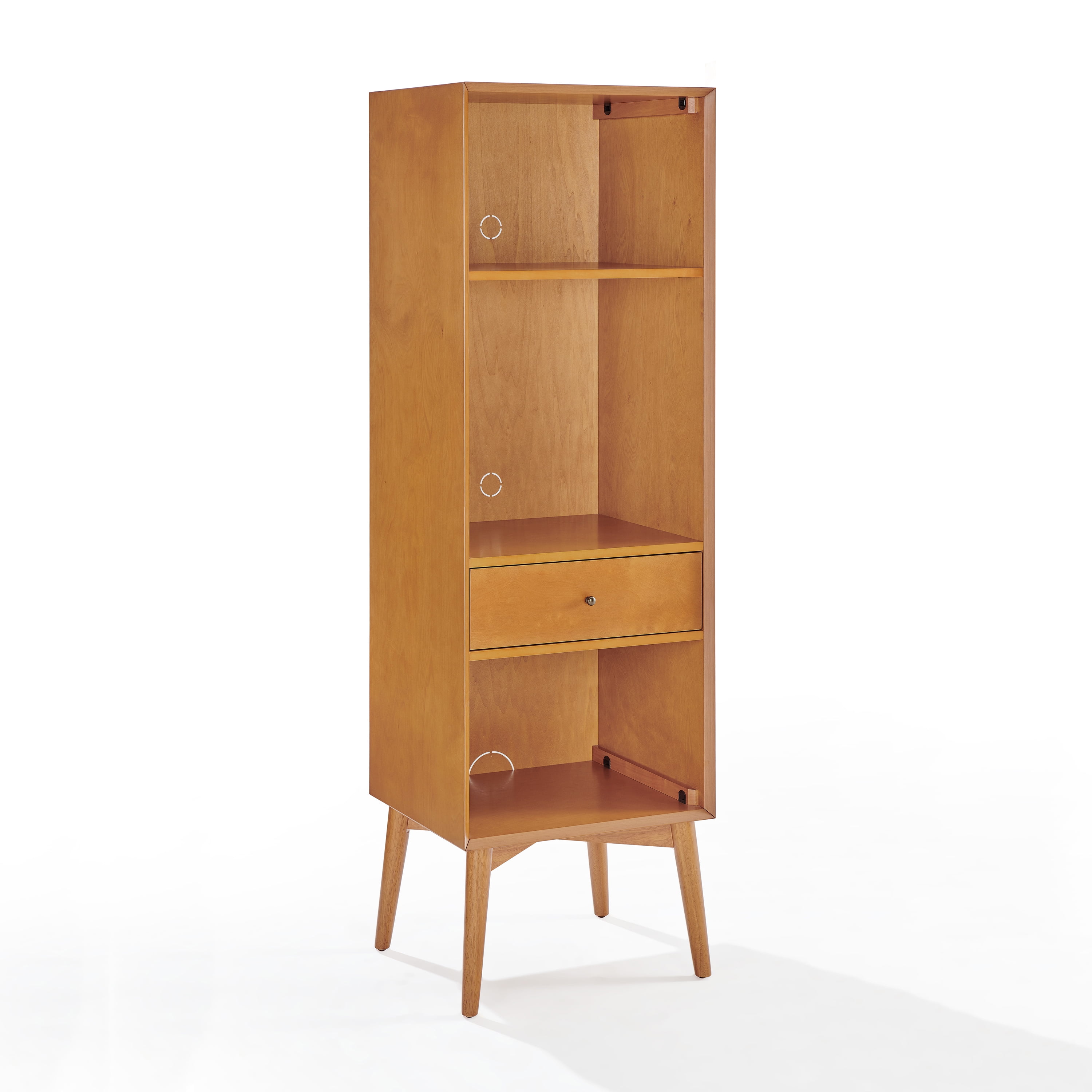 Crosley Furniture Landon Record Storage Bookcase