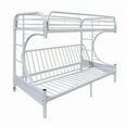 thumbnail image 2 of ACME Eclipse Twin over Full Futon Bunk Bed in White, 2 of 3