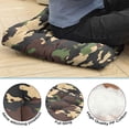thumbnail image 5 of Tactical Camouflage Floor Pillow - Oversized 24" Square Zabuton Cushion for Meditation, Hunting & Military Enthusiasts, Woodland/Desert Camo, Soft & Skin-Friendly Fabric, 5 of 7