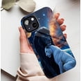 thumbnail image 5 of Fantasy Galaxy Lion Couple 3D Art iPhone Case Unisex for Universe Lovers Birthday Gift Compatible with iPhone 11/12/13/14/15/16 (Pro Max/Plus), 5 of 9