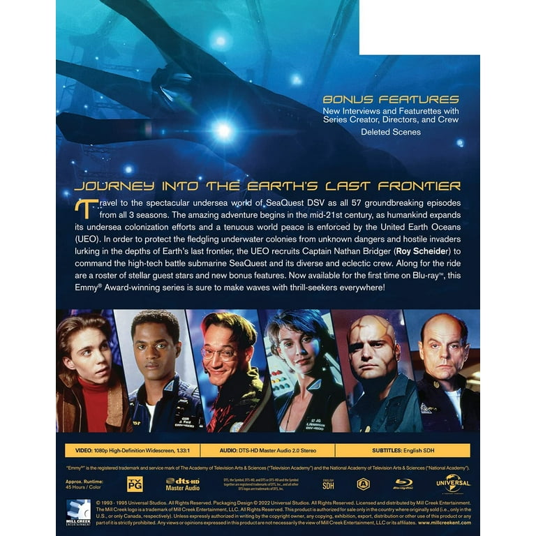 Seaquest DSV - The Complete Series [Blu-ray] - Walmart.com