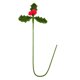 thumbnail image 5 of unbranded Bouquet Hecho De Lana Con Rosa Falsa Roja Para Adornos Navideños Y Decoraciones, 5 of 7