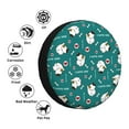 thumbnail image 4 of Salouo Love Dog Print Spare Tire Cover 14-17 inch Spare Tire Protector Universal Tough Tire Wheel Cover for Trailer SUV and Truck-16 inch, 4 of 6