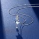 thumbnail image 4 of Wartleves Collar con colgante en forma de luna y estrella, circonita, plata, joyería para mujer 2024, 4 of 7