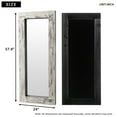 thumbnail image 5 of 1.6" x 58" Floor Mirror, Clear, 5 of 8