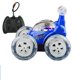 thumbnail image 2 of Coche de control remoto, RC Stunt Car Invincible Tornado Control remoto Vehículo recargable con luces de colores e interruptor de música para niños brillar Electrónica, 2 of 3