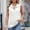 White, variant on Women's Tanks Universal Vest with Solid Color Lapel Zipper Sleeveless Loose T Shirt Vest for Casual Everyday Wear White XXL