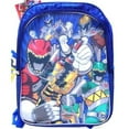 thumbnail image 2 of Backpack - - Super MegaForce 3D Blue 16 School Bag New 133270, 2 of 6