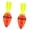60g, variant on Misright Plastic Night Fishing Float Set 2 Pack for Low-Light Float Use