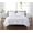 White, variant on Cannon Heritage Solid 100% Microfiber Polyester White 2-Piece Twin XL Quilt Set, Solid Casual themed, Adult Bedding, OEKO-TEX Certified