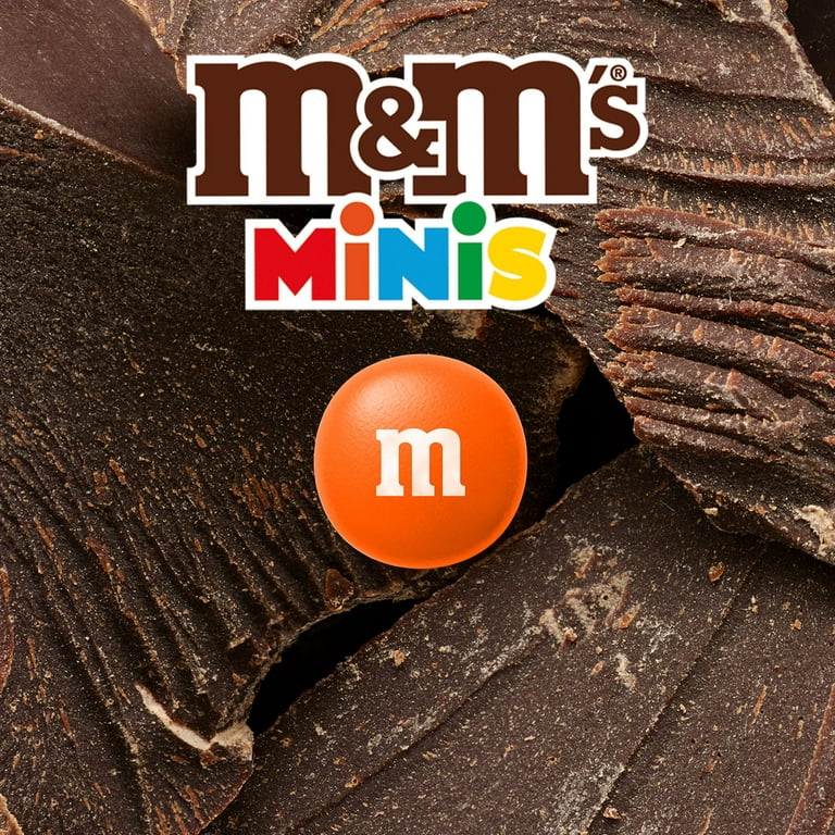 6 pack) M&M'S MILK CHOCOLATE MINIS MEGA TUBE HALLOWEEN 1.77 OUNCE 