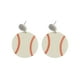 thumbnail image 2 of Pendientes de fútbol americano, baloncesto y béisbol de acrílico con forma de balón. Pendientes de fútbol americano., 2 of 3