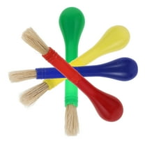 OFFIGAM 4Pcs Paint Brush Set Assorted Colors for Painting Fine Detail Art Use