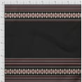 thumbnail image 3 of Soimoi Georgette Viscose Fabric Dot & Aztec Panel Printed Fabric 1 Yard 42 Inch Wide, 3 of 3